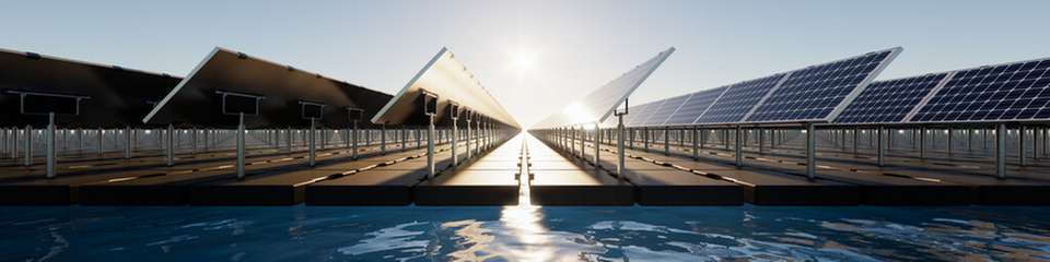 In manchen Regionen der Erde sind schwimmende Solaranlagen bereits weitverbreitet. Allmählich beginnt Europa nachzuziehen.
