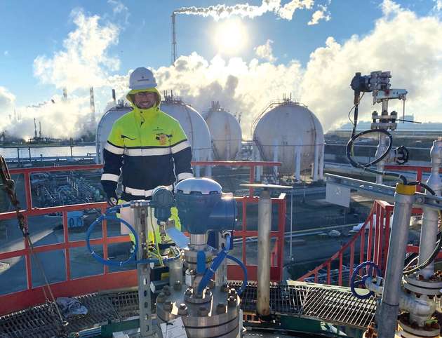 Tausende von Radar-Füllstandsmessgeräten sind weltweit in LNG- und LPG-Tanks im Einsatz. 