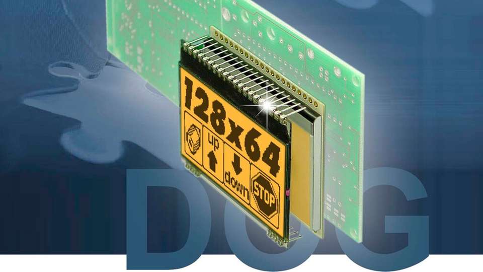 Die EA-DOG-Serie von Display Visions bietet flache, stromsparende Grafik- und Textdisplays, die sich dank minimaler Bauhöhe und direkter Lötbarkeit perfekt für kompakte Handheld-Geräte eignen.