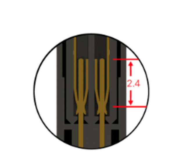Übersteckbereich des One27 