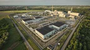 Im Energiepark Philippsburg möchte die EnBW einen der größten Batteriespeicher Deutschlands errichten, auf einer Fläche neben dem TransnetBW Konverter.