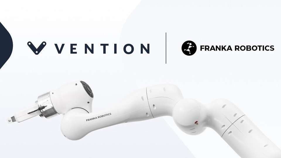 Vention hat sein Robotik-Portfolio um kollaborative Roboter der Franka Robotics GmbH erweitert – einem deutschen Hersteller hochpräziser Cobots, der insbesondere in Forschung und Entwicklung stark vertreten ist.