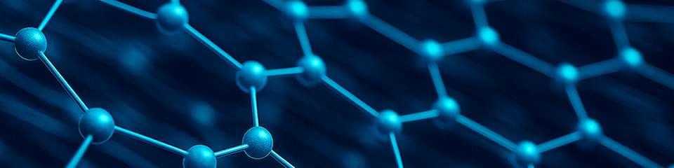 Graphen unter dem Mikroskop: Die hexagonale Struktur des zweidimensionalen Kohlenstoffmaterials ermöglicht eine hohe Leitfähigkeit und gezielte Porenanordnung – zentrale Eigenschaften für neue Superkondensator-Elektroden, wie sie das Empa-Team derzeit entwickelt.