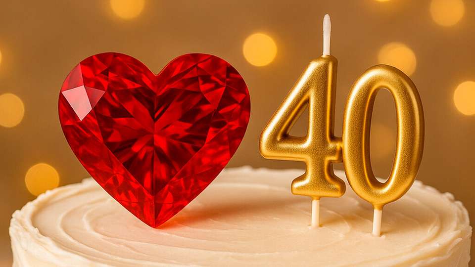 Rubinrot wie das Logo von Glyn und Toshiba – zum 40. Jubiläum feiern die langjährigen Partner ihre „Rubinhochzeit“ mit einem Symbol für Härte, Beständigkeit und Verbundenheit.