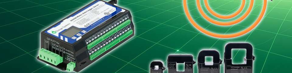 Der eGauge Energiemonitor mit automatischen Stromsensorerkennung.