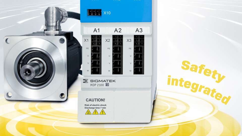 Der kompakte 3-Achs-Servodrive eignet sich für dynamische Motionanwendungen, in einem Umfeld ohne 400V-Infrakstruktur.