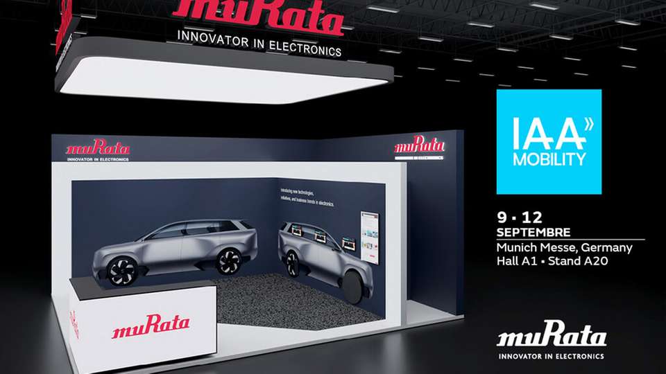 Murata präsentiert auf der IAA Mobility 2025 in München neue Lösungen für die Mobilität der Zukunft – von Fahrzeugsensorik über Reifenüberwachung bis hin zur präzisen Positionierung.