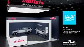 Murata präsentiert auf der IAA Mobility 2025 in München neue Lösungen für die Mobilität der Zukunft – von Fahrzeugsensorik über Reifenüberwachung bis hin zur präzisen Positionierung.