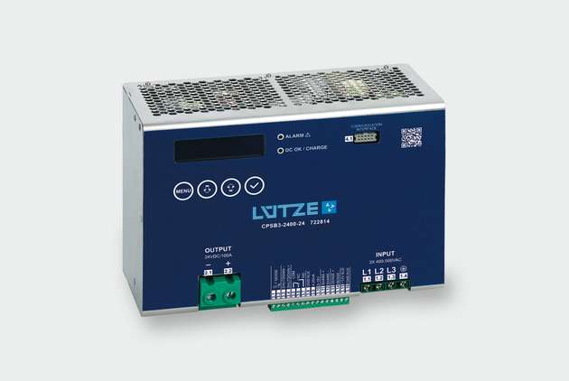 Die 2.400-Watt-Stromversorgung ist mit drei Betriebsarten sowie umfassenden Parametrier- und Überwachungsfunktionen ausgestattet.