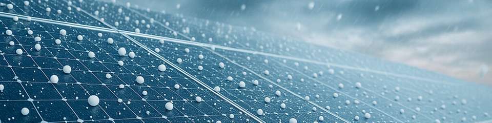 Hagel, Sturm und Starkregen: Wetterfeste Energiesysteme wie Solaranlagen, Wärmepumpen und Speicher sichern die Energieversorgung und schützen vor Schäden.