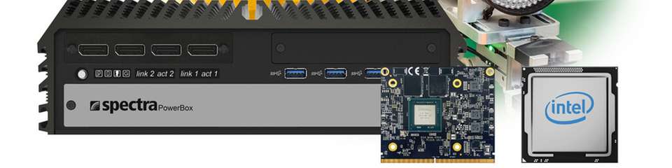 Die Spectra PowerBox 530 bietet eine kompakte und leistungsstarke Lösung für anspruchsvolle Embedded-KI-Anwendungen.