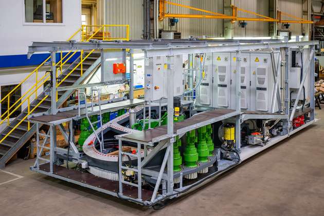 Die speziell für hohe Vibrationsbelastungen ausgelegten IS2 Schaltschränke von ABB mit integriertem Erd-bebenkit und die leistungsstarken SACE Leistungsschalter bilden das Herzstück der Umrichtertechnik in der Gondel.