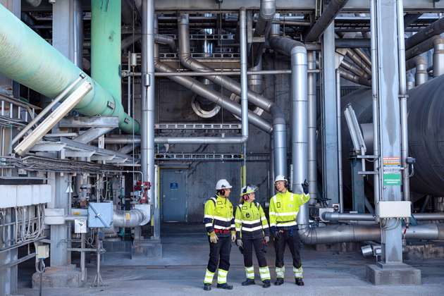 Hinter der hochmodernen Bioraffinerie von UPM stehen starke Partnerschaften wie die mit dem internationalen Industriedienstleister Bilfinger. 