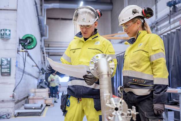 Ein praktisches Beispiel für Nachhaltigkeit ist die Reparatur und Überholung zahlreicher stark korrodierter Ventile durch Bilfinger – anstatt diese wichtigen Komponenten zu entsorgen.