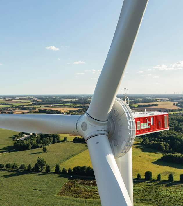 Die E-175 EP5 mit einer Leistung von 7 MW steht für eine neue Generation von Turbinen: ertragsstark, anschlussfähig und technologisch zukunftsweisend.