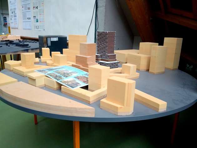 Im Windkanal des KIT werden Strömungen in urbanen und bewaldeten Umgebungen untersucht.