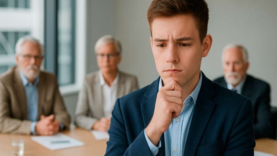 Junge Führungskräfte gelten zwar als kreativ, aufgrund von Altersstereotypen werden sie jedoch oft als weniger kompetent wahrgenommen.