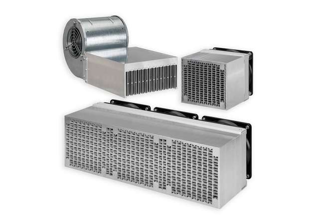 Hartlöten in einem speziellen Herstellungsverfahren ermöglicht optimale und sehr kompakte Wärmetauschflächen sowie leistungsstarke Lüfteraggregate.