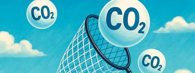 Forschende der Universität Jena entwickeln ein elektrochemisches Verfahren, um CO₂ aus der Luft abzuscheiden und so negative Emissionen zu ermöglichen.