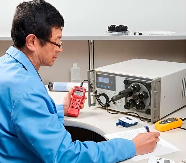 In großen Umgebungen ist es oft nicht praktikabel, Feuchtigkeitssensoren zur Kalibrierung vollständig zu deinstallieren. Ein tragbarer Feuchtigkeitsgenerator/Kalibrator ist klein genug, um ihn auf einem Wagen zu transportieren, sodass Techniker nicht nur auf das Labor beschränkt sind.