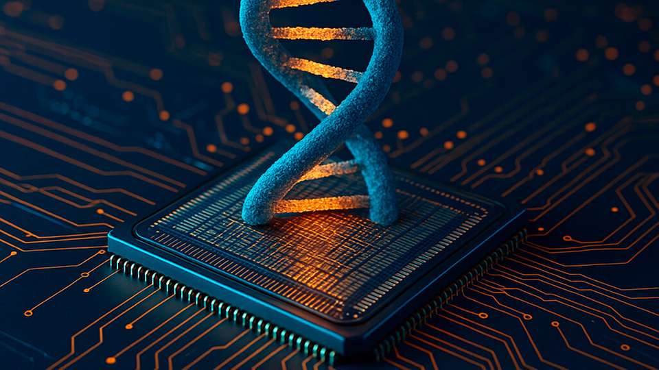 Forschende am KIT entwickeln DNA-basierte Computerchips nach dem Vorbild biologischer Prozesse. Biomolekulare Kondensate dienen dabei als „Rechenzentren“ der Zelle und könnten künftig biomedizinische Anwendungen wie intelligente Krebstherapien ermöglichen.