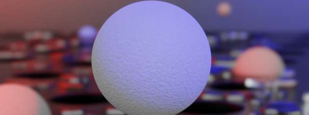 Nanoplastikpartikel sichtbar gemacht: Durch den neu entwickelten Teststreifen der Universität Stuttgart können gefährliche Nanoplastikteilchen unter dem Lichtmikroskop nachgewiesen werden.