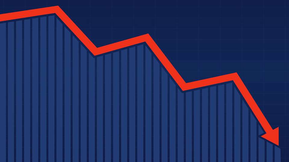 Die Kapazitätsauslastung sank im 2. Quartal auf den niedrigsten Wert seit 1991