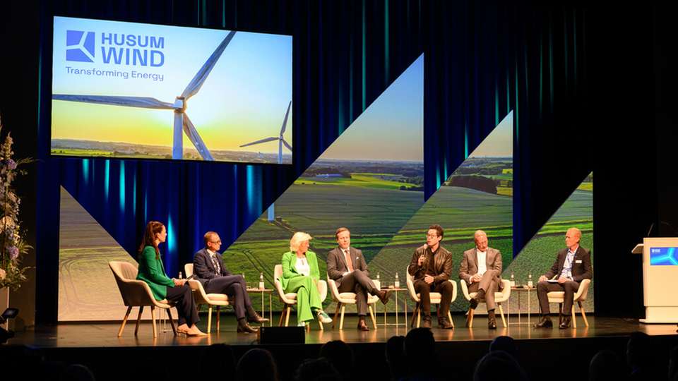 Eröffnung der Husum Wind 2025.
