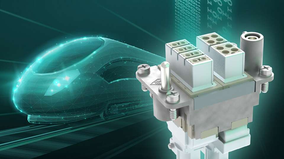 Die MIXO-Steckverbinder von Ilme bieten zuverlässige Datenübertragung mit hohen Übertragungsraten, speziell entwickelt für anspruchsvolle Anwendungen wie die Bahntechnik.