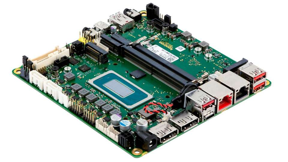 Das Kontron K4021-U mSTX-Motherboard, vertrieben über Rutronik, bietet kompakte Bauweise, integrierte KI-Beschleunigung und robuste Industriequalität für Anwendungen in Automation, Medizintechnik und Digital Signage.