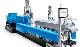 Beim Compoundieren und Recycling erzielt der ZSK 58 Mc18 Doppelschneckenextruder von Coperion mit seinen zahlreichen innovativen Features sehr gute Produktqualitäten und äußerst hohe Durchsätze.