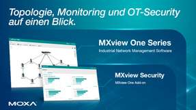 Für OT/IT- und Security-Teams liefert MXview One in Minuten einen vollständigen Überblick: