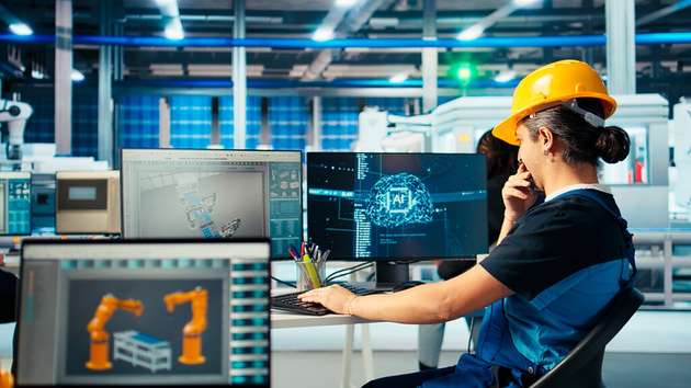 Künstliche Intelligenz in der Industrie: Der EU AI Act macht den Kompetenzaufbau zur Pflicht und verlangt regelmäßige Nachweise über Schulungen und Wissenstand.