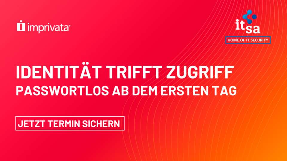 Lösungen im Bereich Identity & Access Management auf der it-sa.