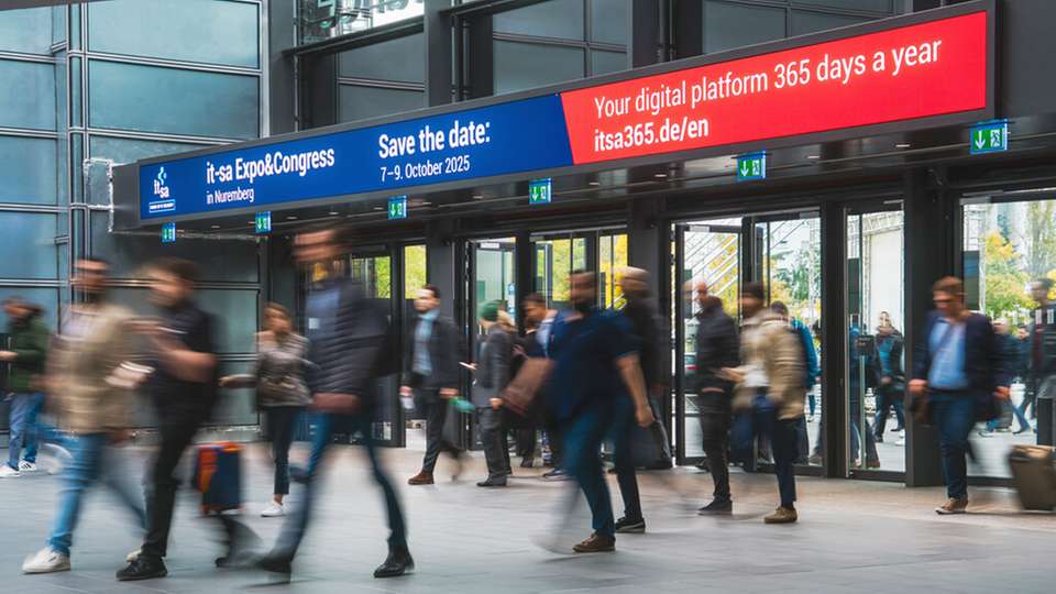 Die it-sa Expo&Congress findet als Europas größtes IT-Security-Event vom 7. bis 9. Oktober 2025 in Nürnberg statt.