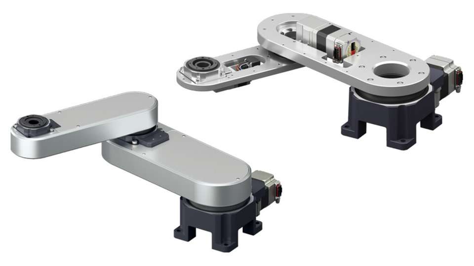 SCARA-Roboter der OVR3-Serie: Die neuen Kleinroboter der OVR-Serie sind in drei verschiedenen Ausführungen erhältlich.