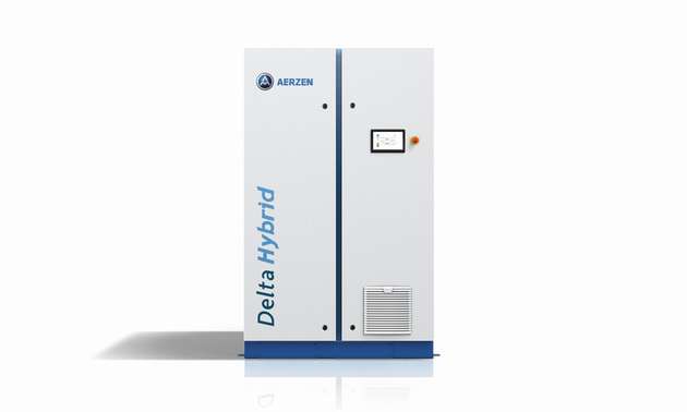 Der Aerzen Delta Hybrid (Schraubengebläse) ist ein absoluter High Performer in der Prozesslufterzeugung.