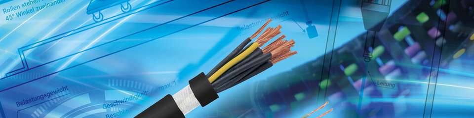 Hochflexible Kabel für dynamische Anwendungen: Leitungen für Einsatzbereiche mit besonders hohen Wechselbiegebeanspruchungen.
