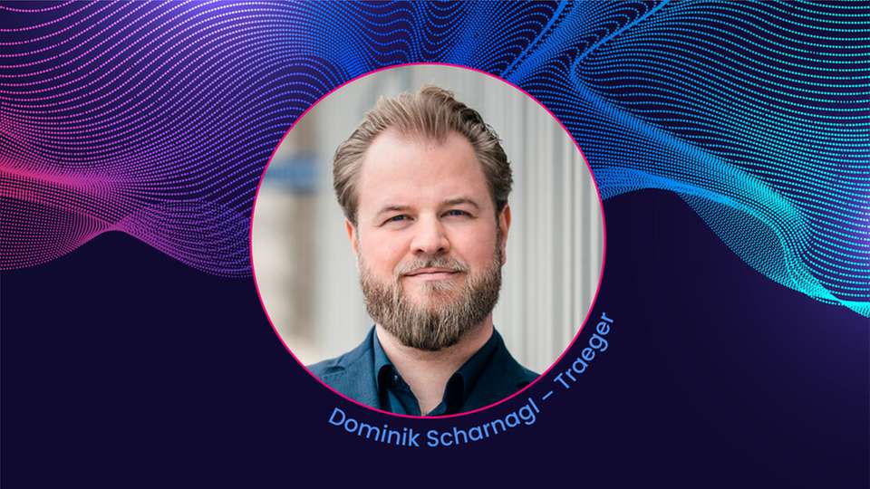 Dominik Scharnagl, CEO & CTO von Traeger, ist Speaker auf der INDUSTRY.forward EXPO. 