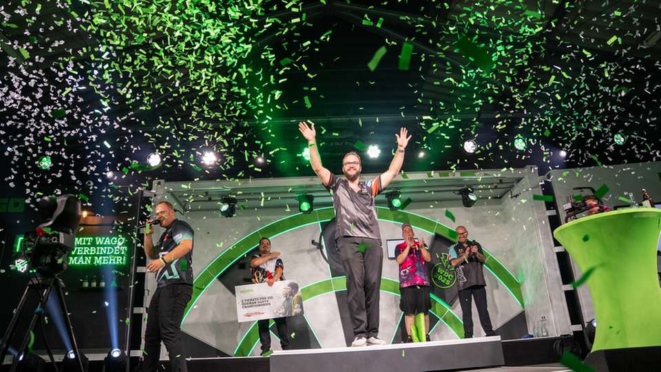 Sieger der Wago Darts Challenge 2025: Christoph Bargmann
