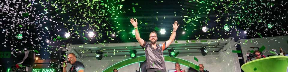 Sieger der Wago Darts Challenge 2025: Christoph Bargmann