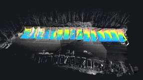 LiDAR-Sensoren übernehmen die präzise und automatische Überwachung der Schüttgutlager in Echtzeit.
