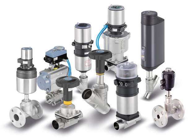Bürkert bietet für die unterschiedlichsten Anwendungsfälle ein breitgefächertes Programm an Prozess- und Regelventilen.