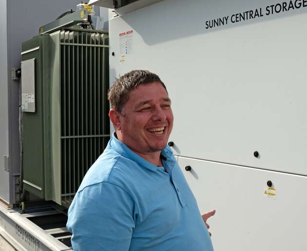 Felix Giger Leiter Technik und Mitglied der Geschäftsleitung WEW.