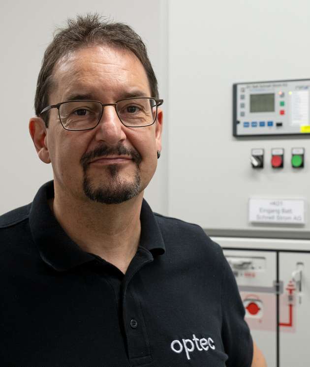 Oliver Däster Technischer Kundenberater Energiemanagement bei Optec.