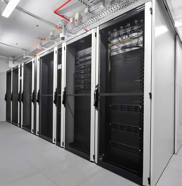 Sicher, effizient, platzsparend: Die Server-Schränke VX IT von Rittal bieten für Bora modernste Möglichkeiten.