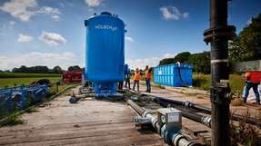 Einsatz von Eisenfiltern zur Wasseraufbereitung.