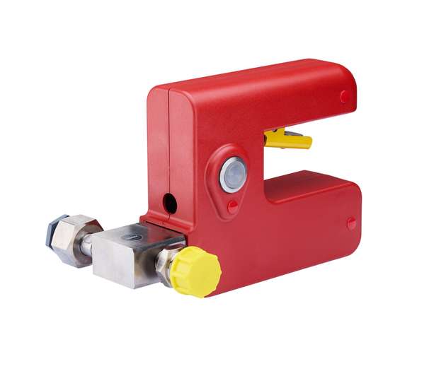 Sicherheitsventil Chlorstop von Lutz-Jesco für Chlorgasanlagen.