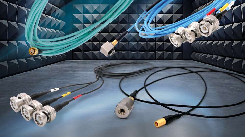 Für das NVH-Testing geeignete Sensorkabel „Made in Germany“ in verschiedensten Ausführungen.