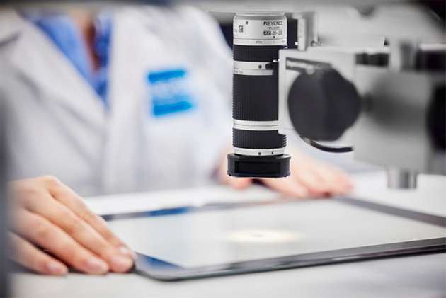 Touchpanel mit antimikrobieller Folie